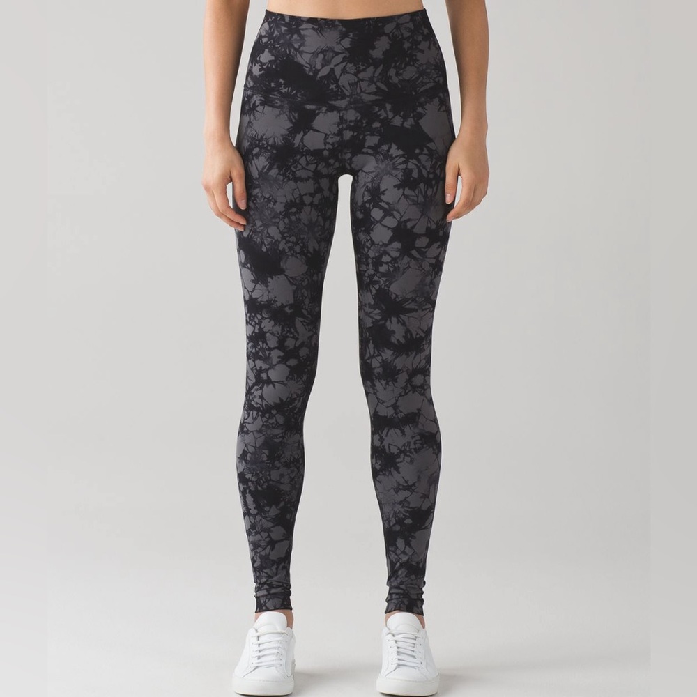 Lululemon Wunder Under Tie Dye Leggings